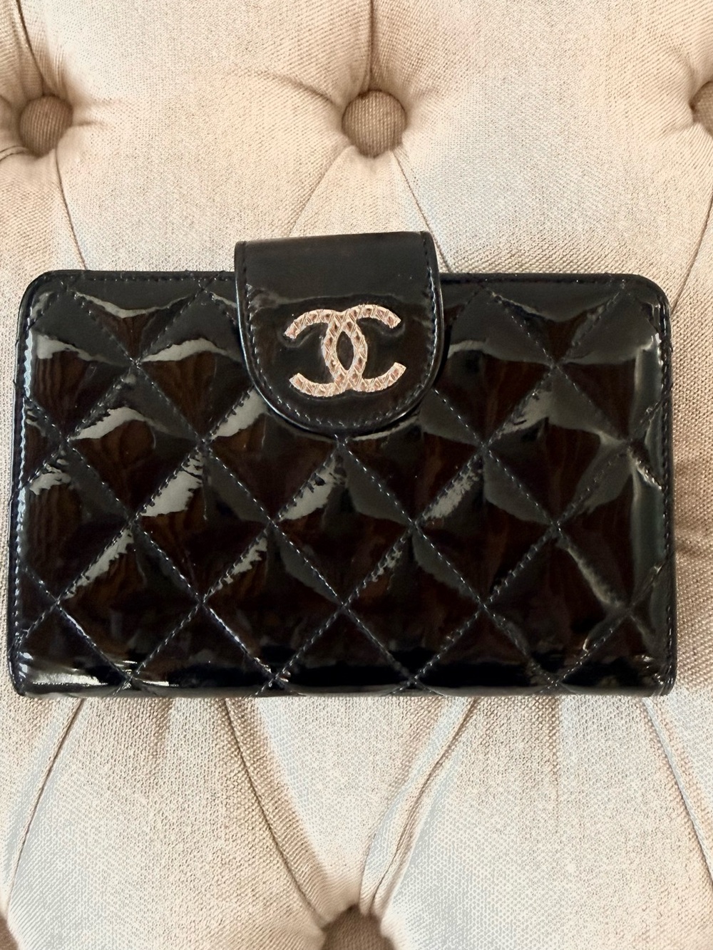 Chanel Brilliant Collection Medium French Bifold Wallet- COA